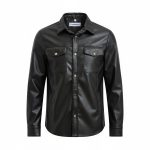 کاپشن چرم 4613