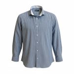 پیراهن راه‌راه آستین بلند