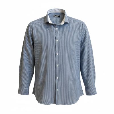 پیراهن راه‌راه آستین بلند