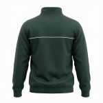 دورس یقه‌دار نیم‌زیپ مغزی‌دوزی - Image 2