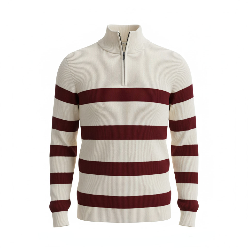 9171-red بافت نیمزیپ 9171 - Image 1