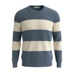 بافت یقه‌گرد کبریتی راه‌راه