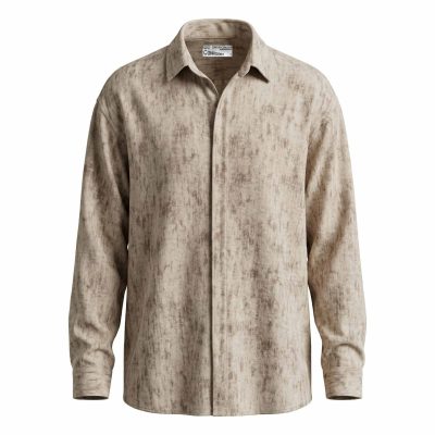 پیراهن آستین بلند طرح پترن