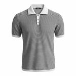 پولوشرت بافت راه راه