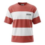 تیشرت تکه‌دوزی دورو چاپ پفکی