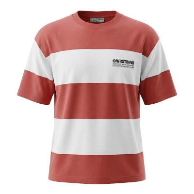 تیشرت تکه‌دوزی دورو چاپ پفکی