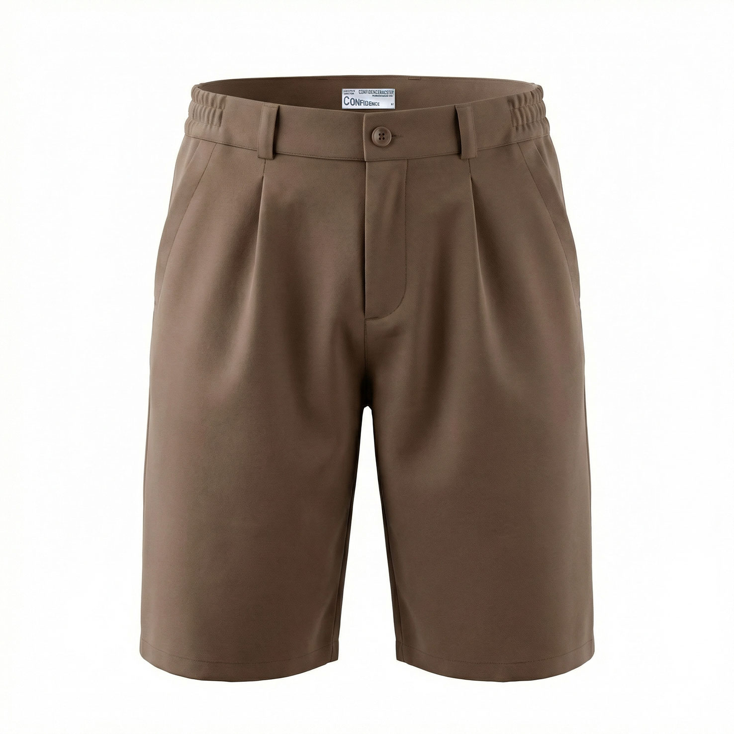 5234-brown شلوارک کلاسیک - تصویر 1