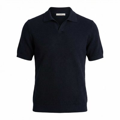 تیشرت بافت یقه دار