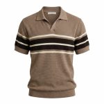 تیشرت یقه دار بافت