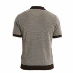 تیشرت یقه دار بافت - تصویر 2