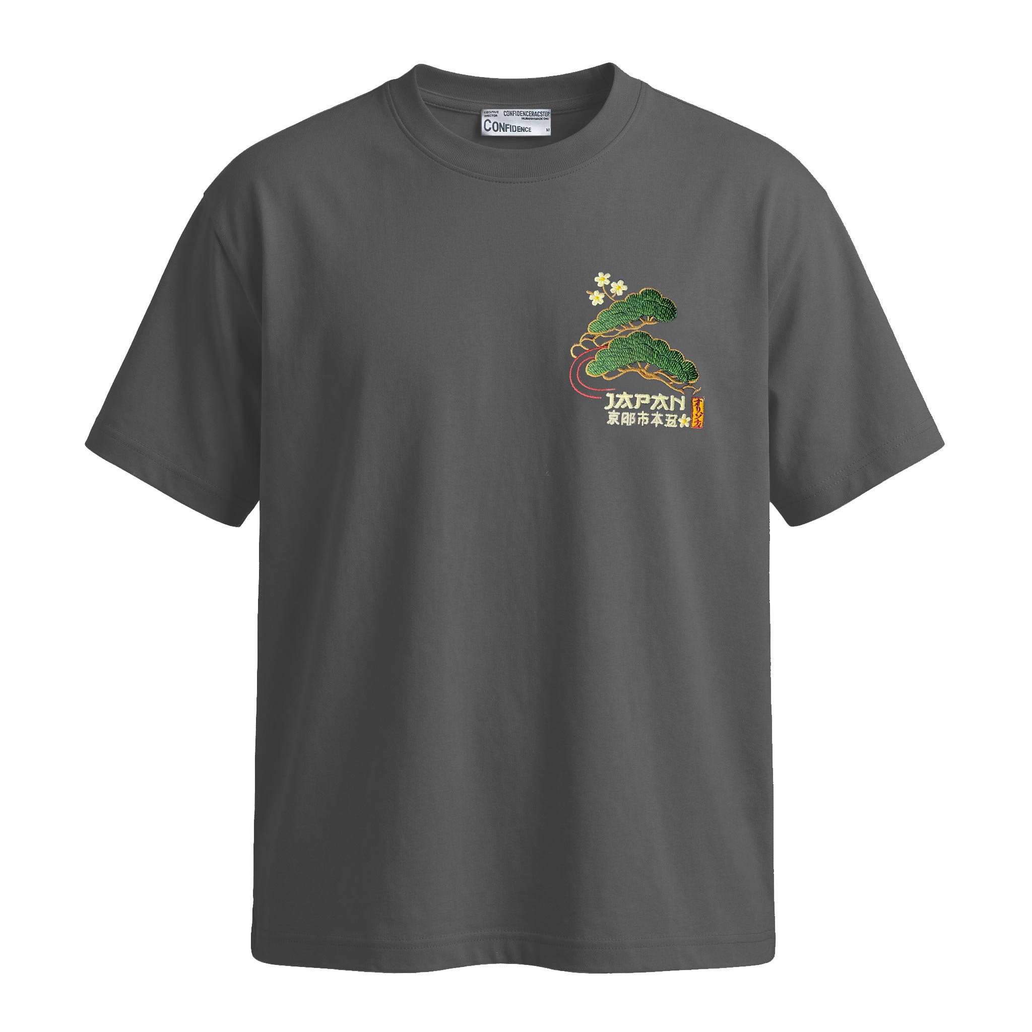 5260-gray تیشرت گلدوزی شده - Image 1