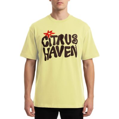 تیشرت چاپ پفکی CITRUS HAVEN
