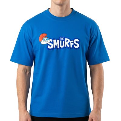 تیشرت چاپ‌دار طرح The Smurfs