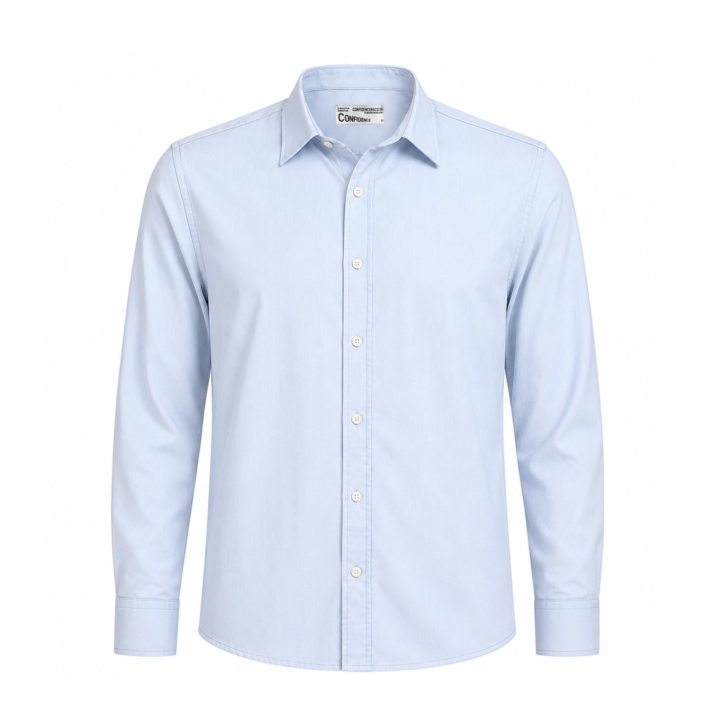 4997-Light-blue پیراهن آستین بلند - Image 1