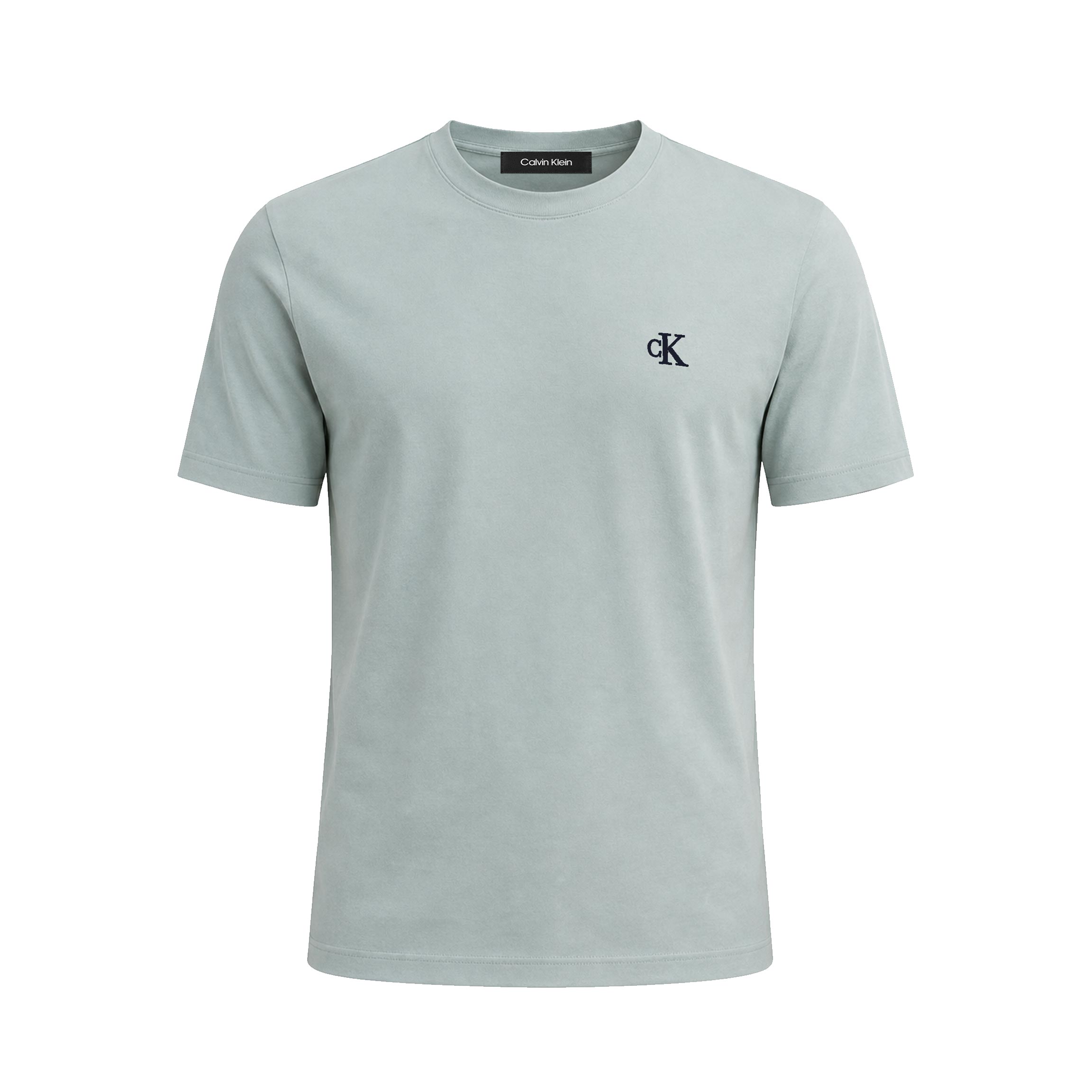 6601097-Sage-green تیشرت بیسیک لوگودار - Image 1